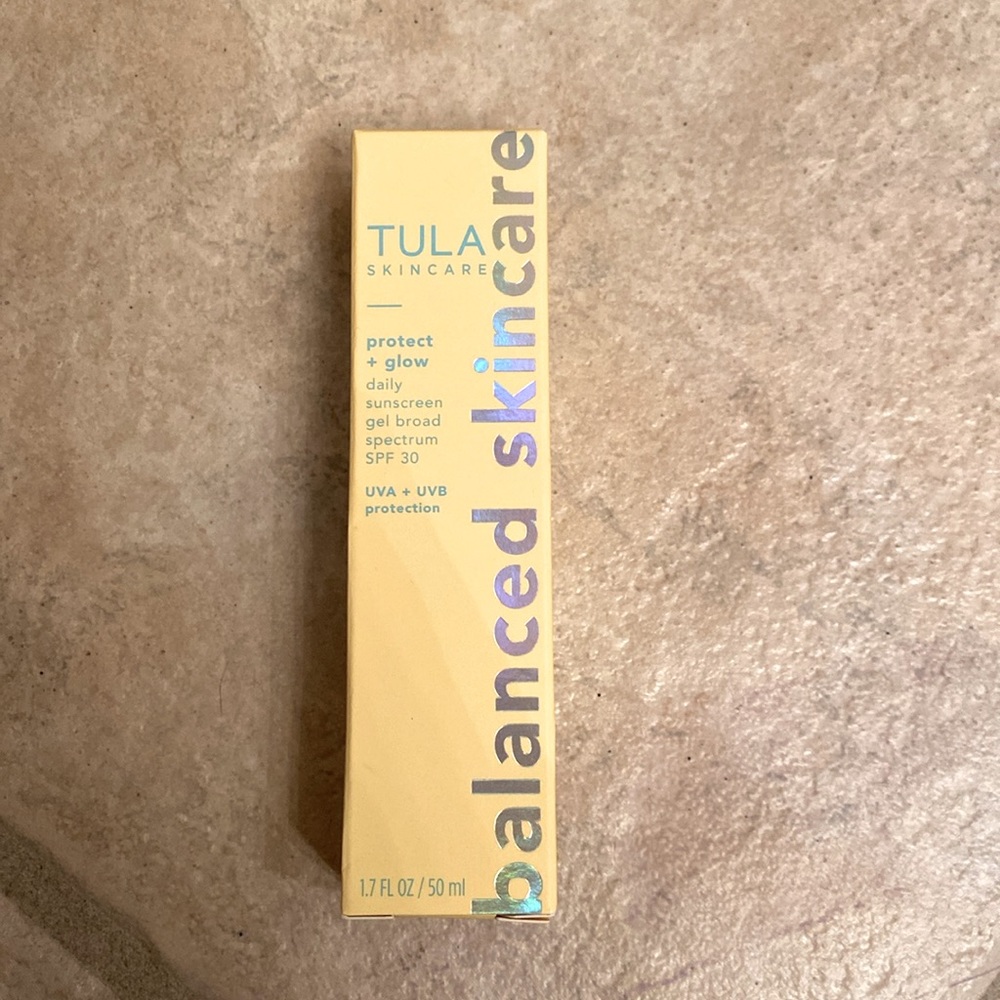 TULA SKINCARE Protect + Glow Daily Sunscreen Gel Broad Spectrum SPF 30